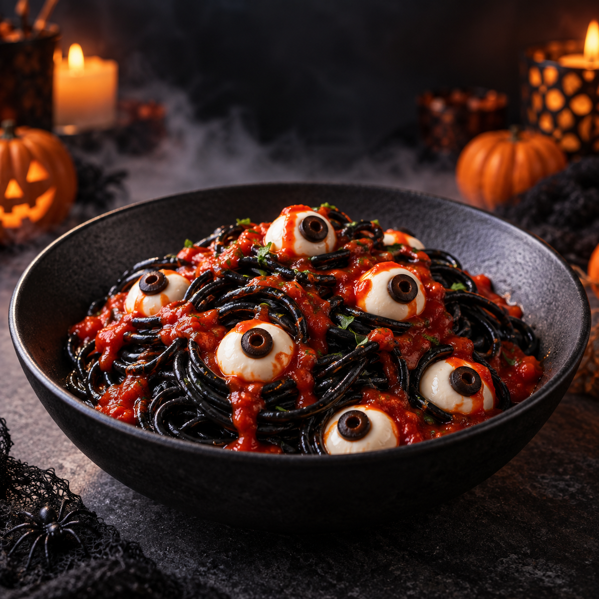 Día 5 · Viernes 9 Oct · Pasta embrujada de Halloween | Clase para pequeños cocineros