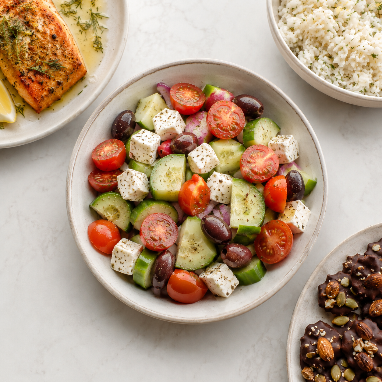 Comer rico para vivir mejor